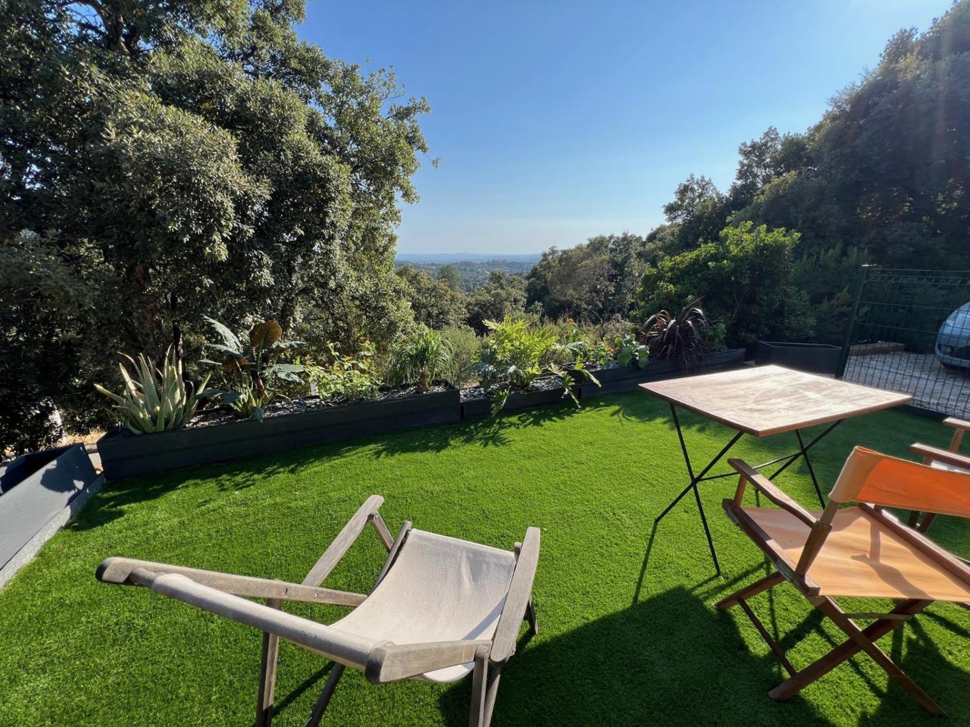 Appartement Valcros - Jardin Vue Mer La Londe-les-Maures Esterno foto